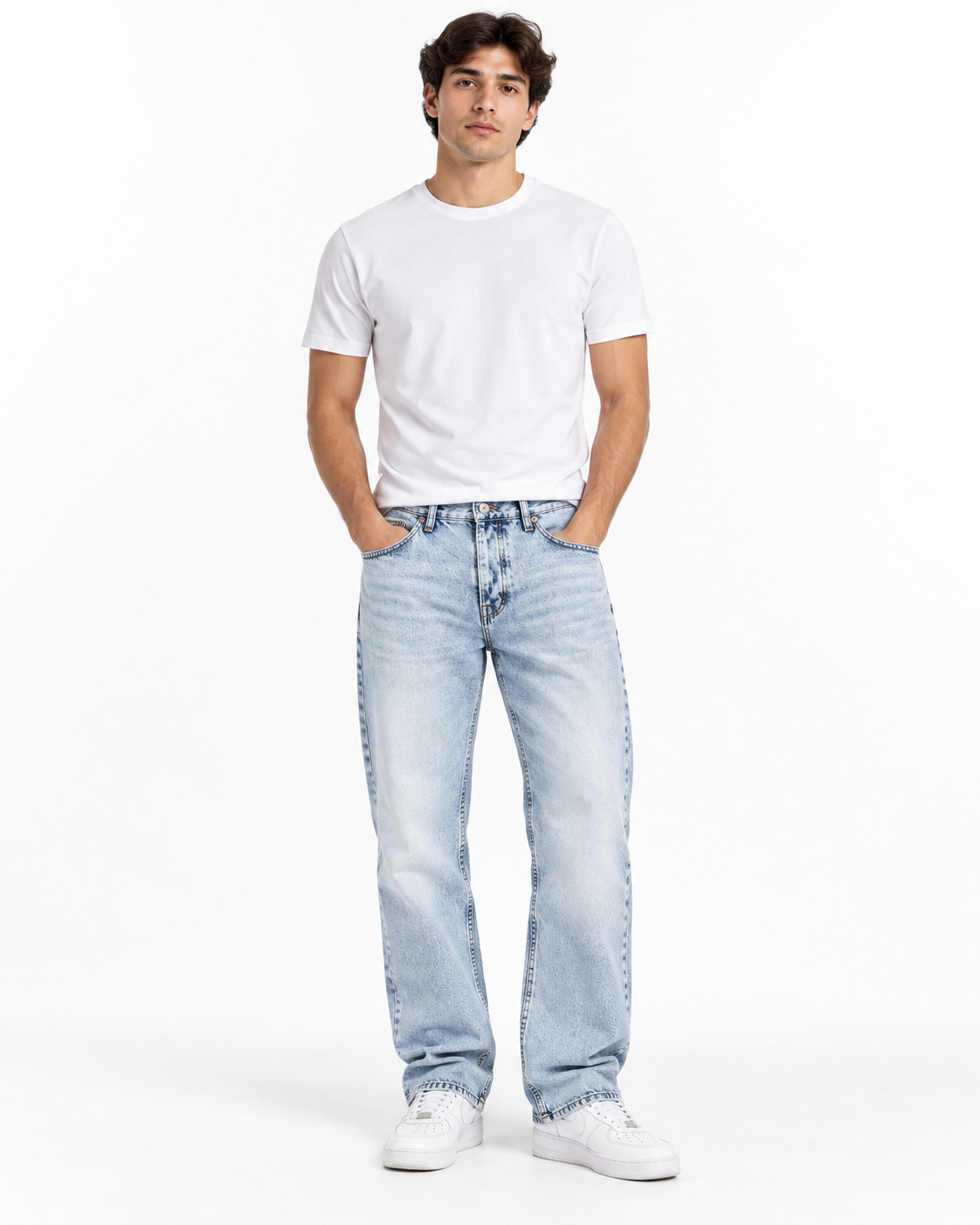 Ice Wash Denim