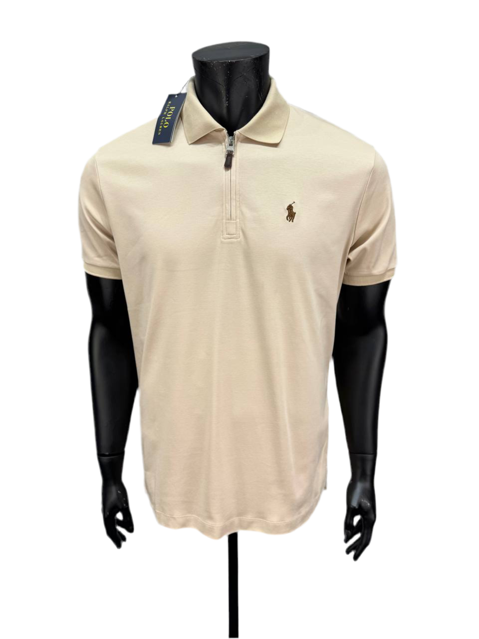 Zipper Polo Shirt