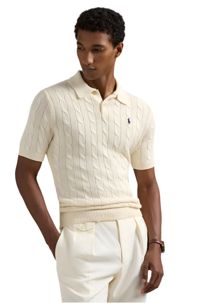 Polo Ralph lauren cable knit shirt