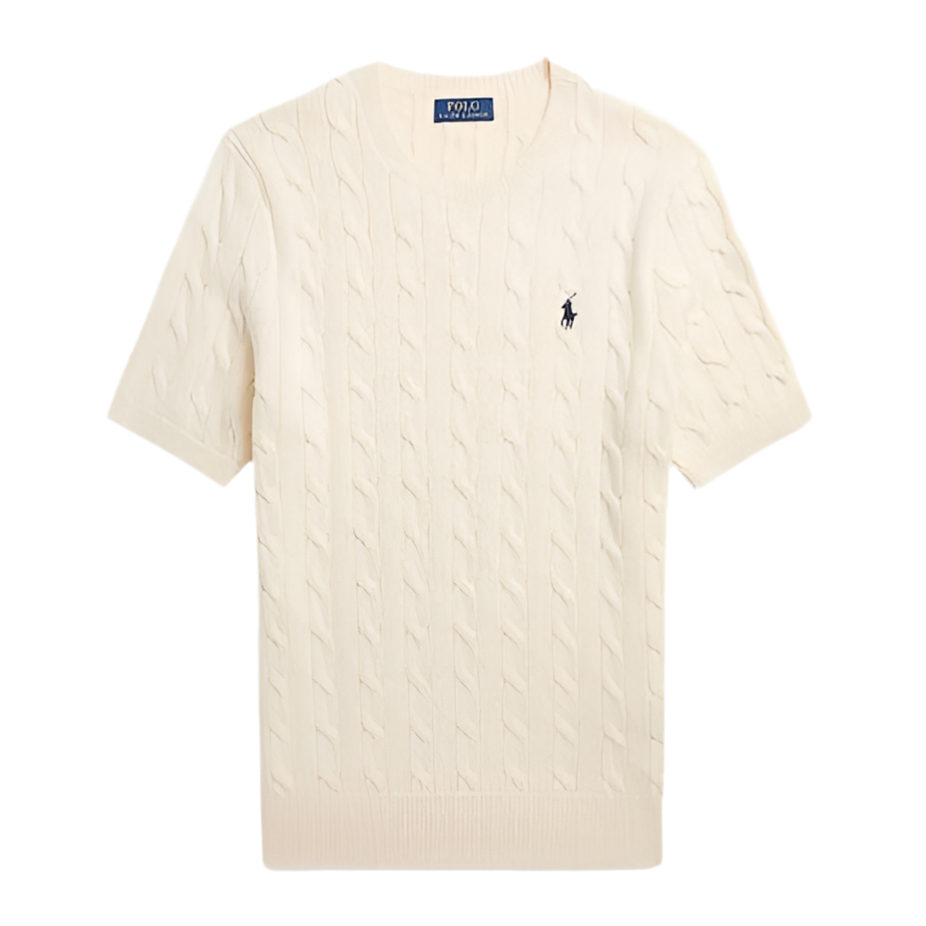 Ralph lauren cable knit T-shirt