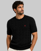 RL Cable Knit T-shirt