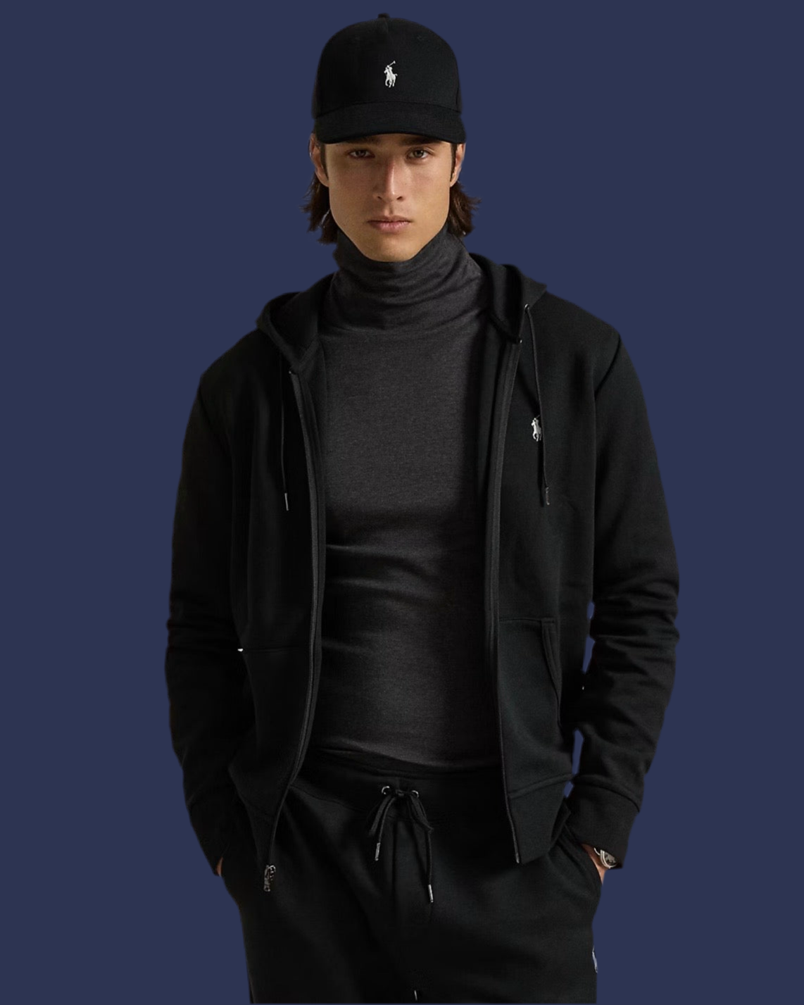 Double-Knit Full Zip Hoodie