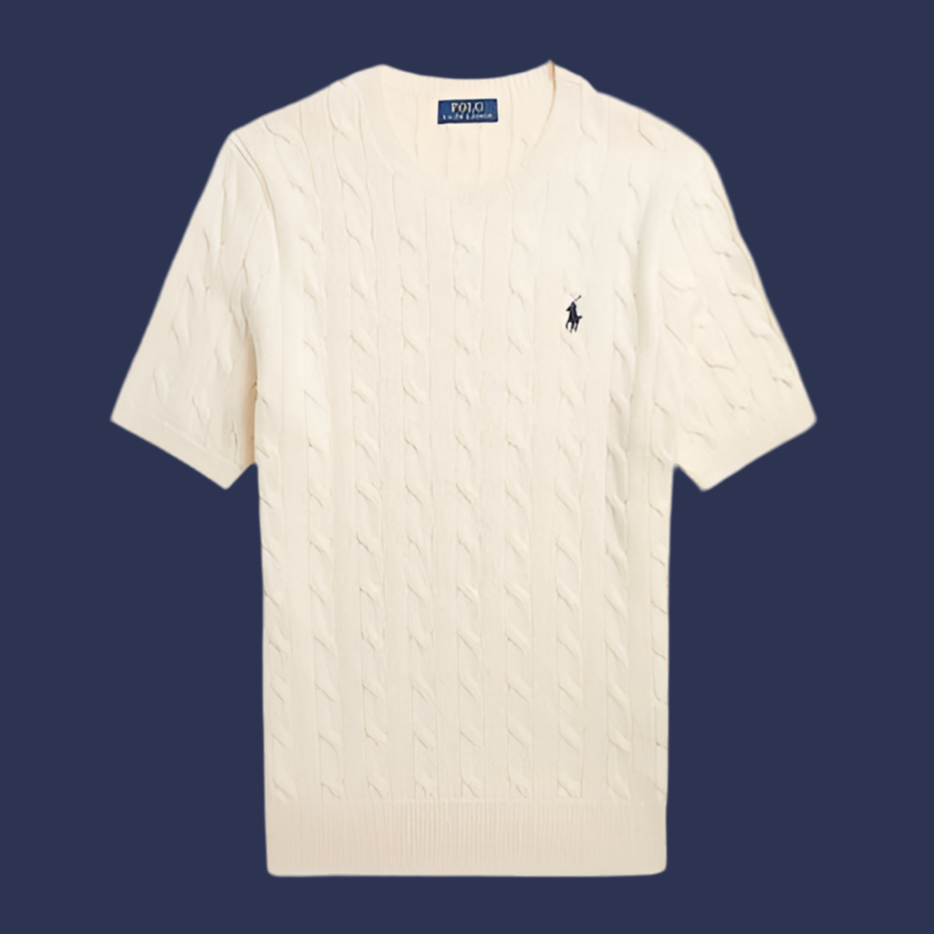 Ralph lauren cable knit T-shirt