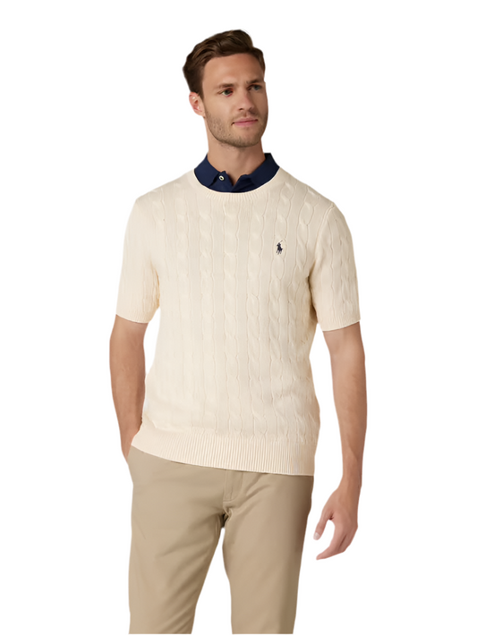 Ralph lauren cable knit T-shirt