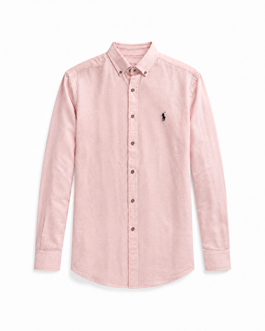 RL Linen Shirt - Pink