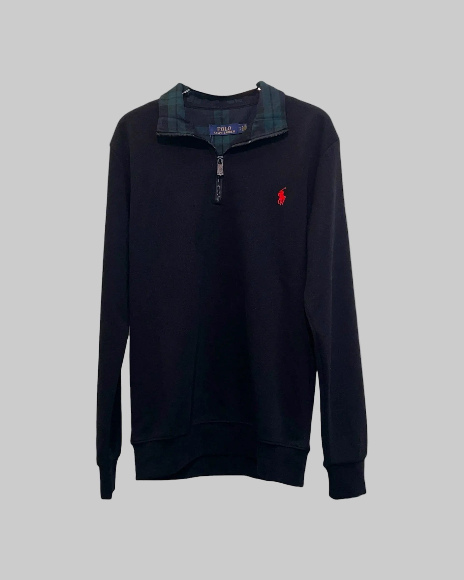 Cotton Quarter-zip Sweatshirt