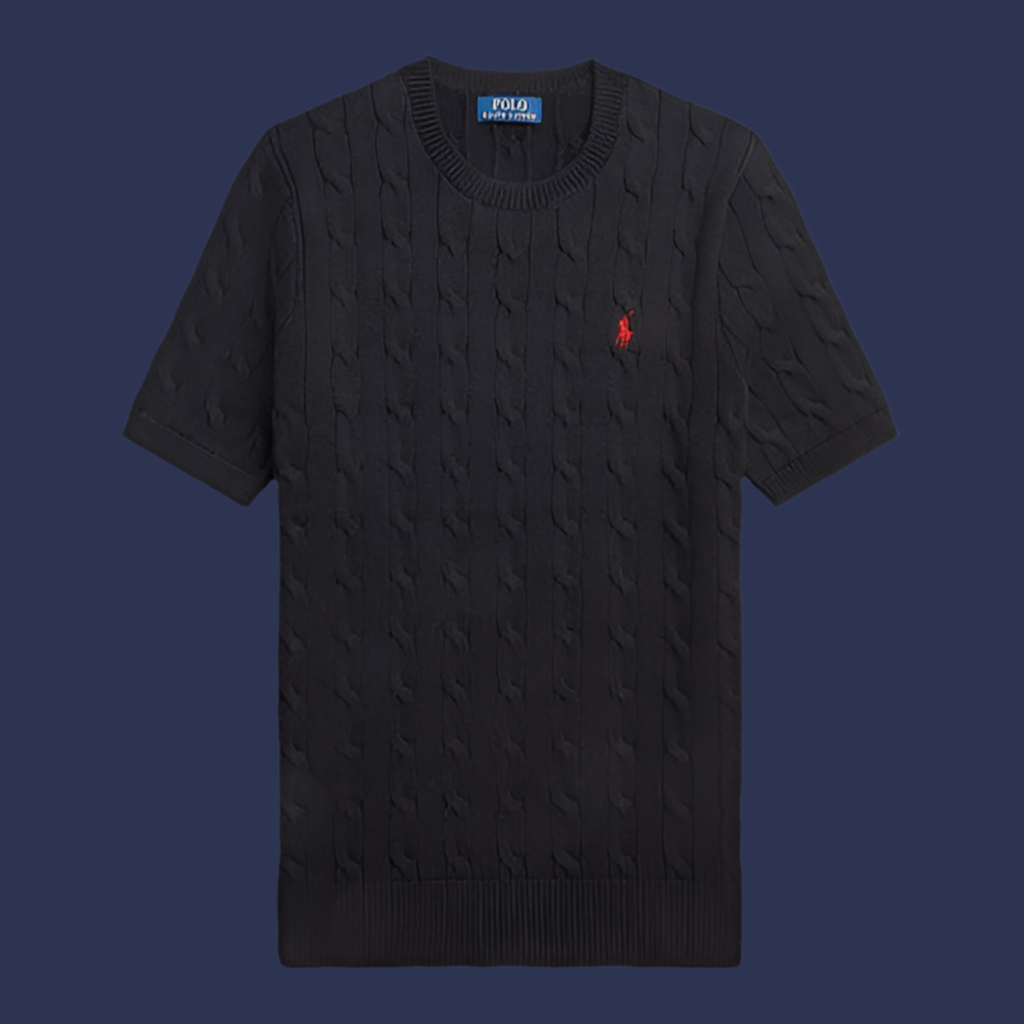 Ralph lauren cable knit T-shirt