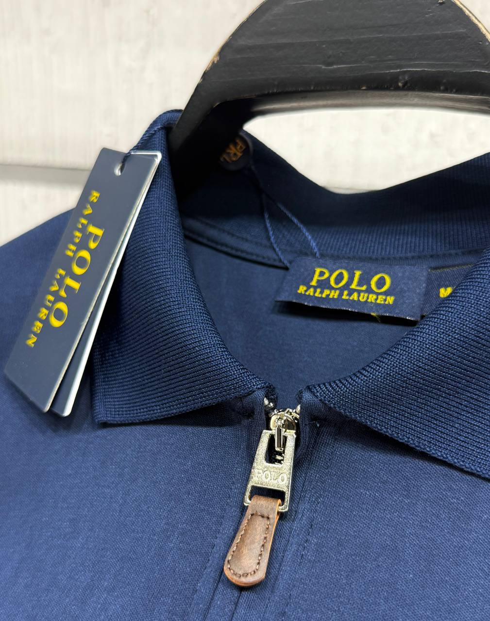 Zipper Polo Shirt