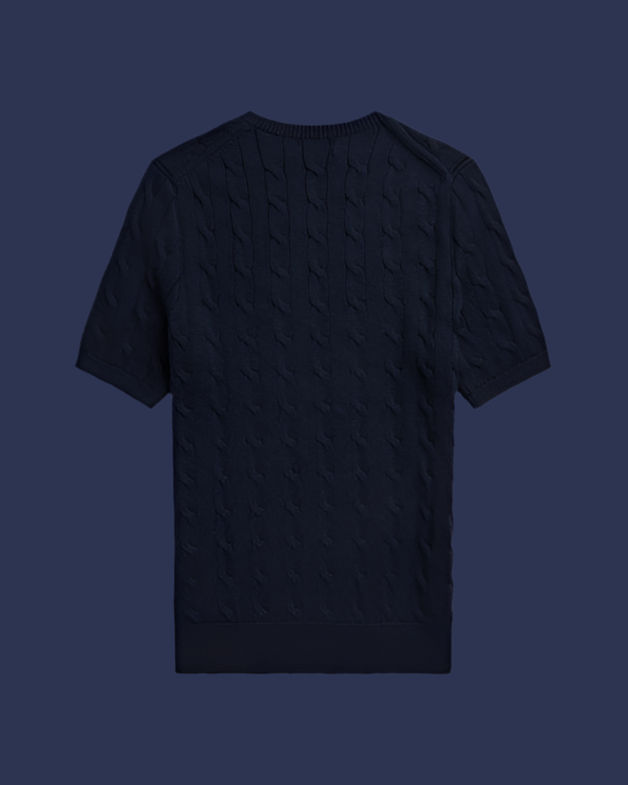 Ralph lauren cable knit T-shirt