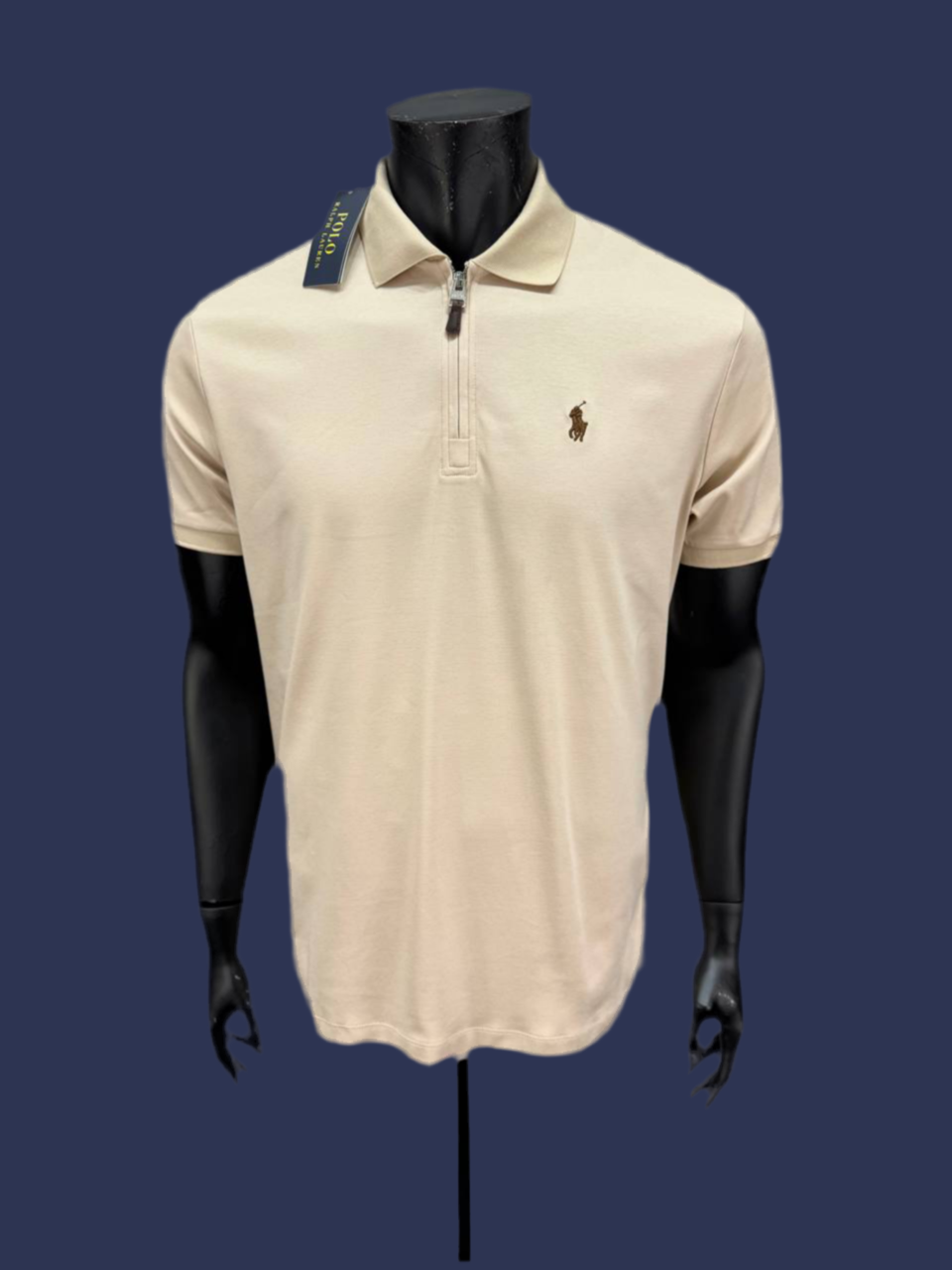Zipper Polo Shirt