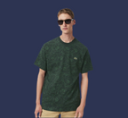 Lacoste flower print T-shirt