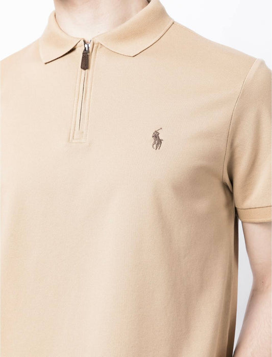 Zipper Polo Shirt