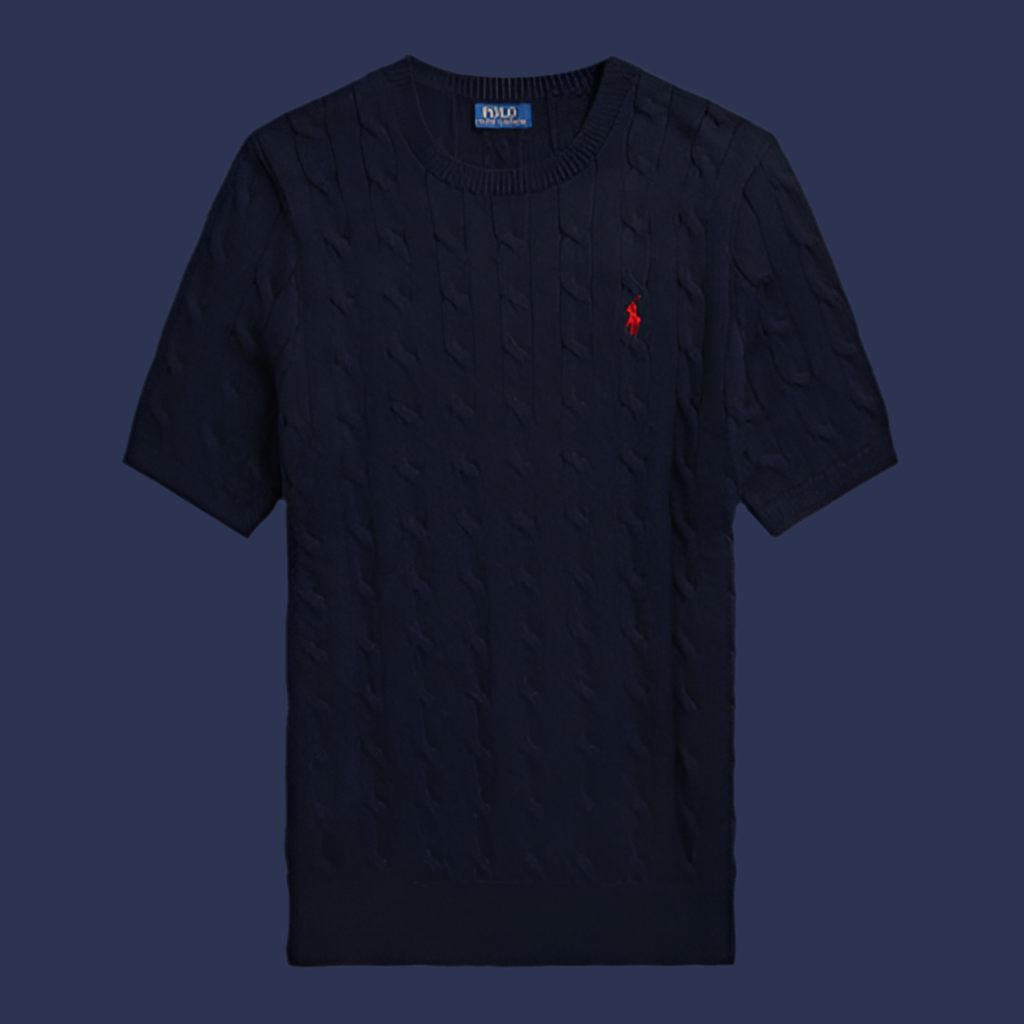 Ralph lauren cable knit T-shirt