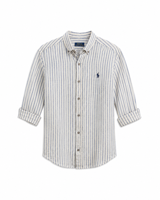 RL Linen Striped Shirt