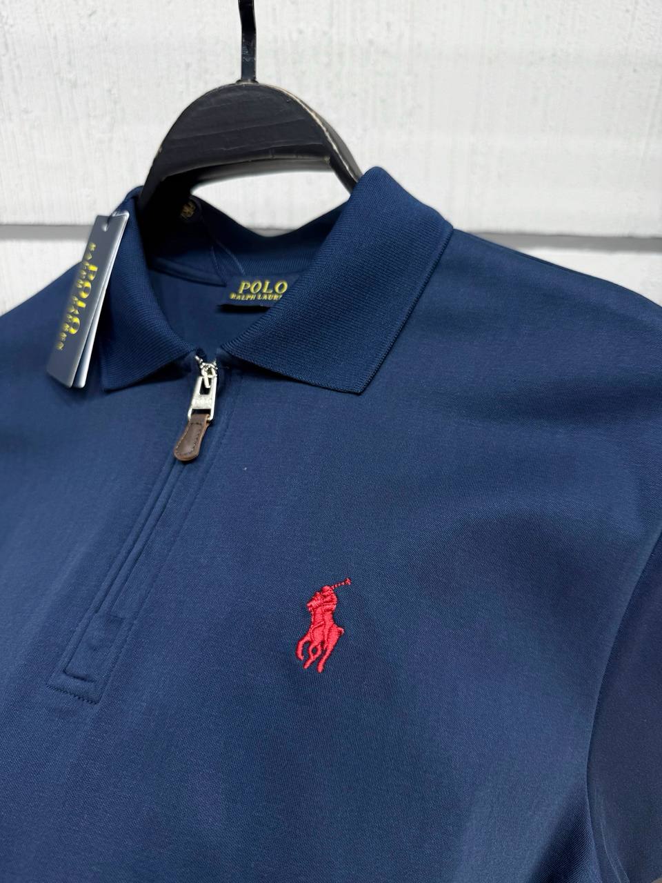 Zipper Polo Shirt