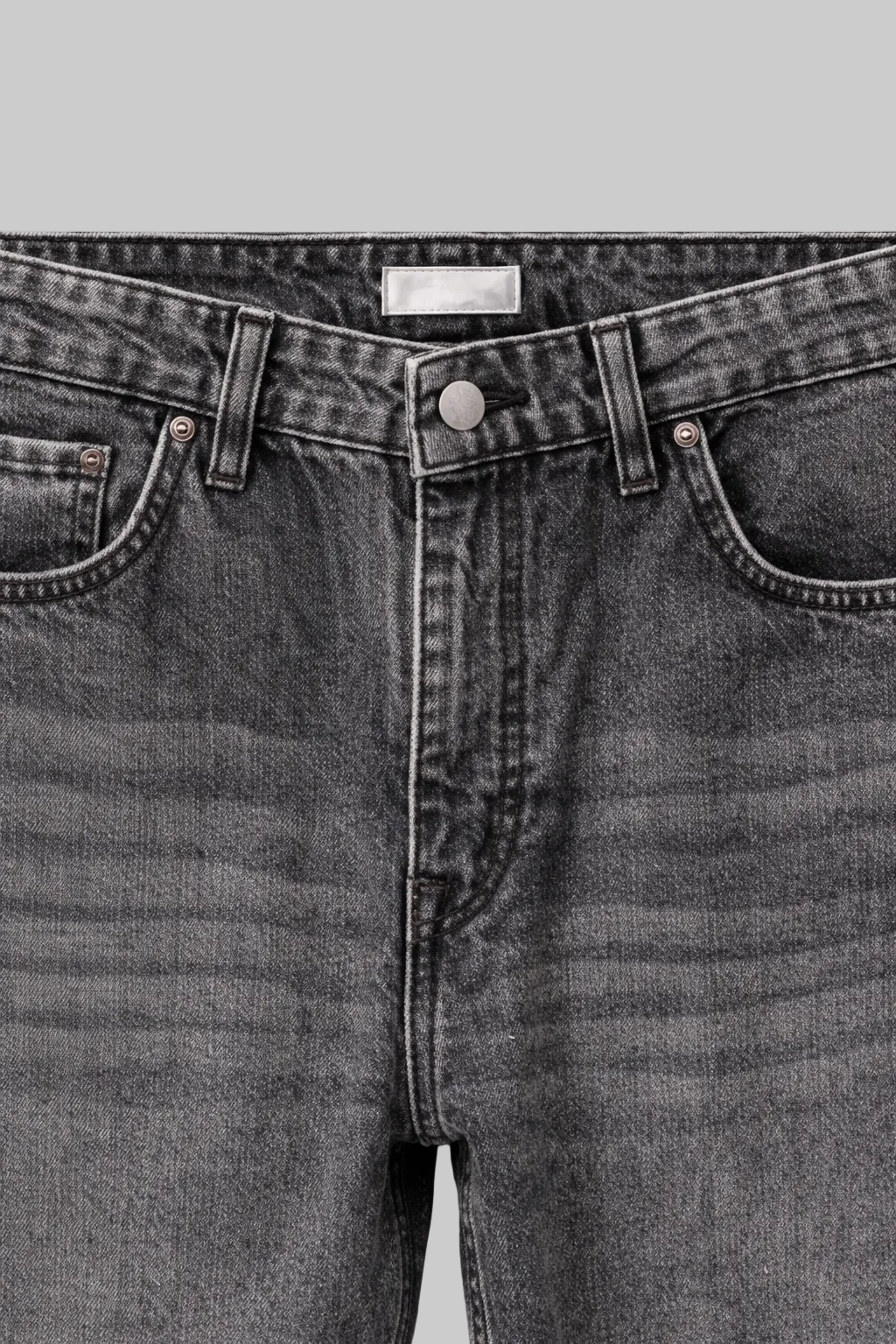 Charcoal Wash Relaxed Fit Jeans