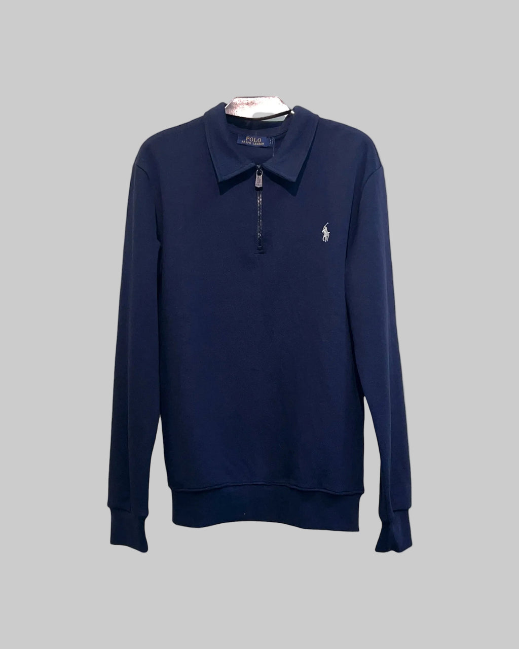 Cotton Quarter-zip Sweatshirt