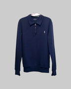 Cotton Quarter-zip Sweatshirt