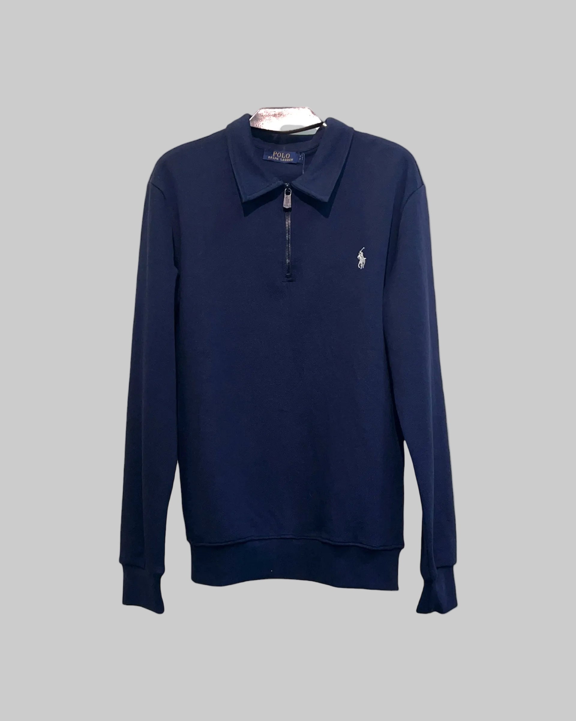 Cotton Quarter-zip Sweatshirt