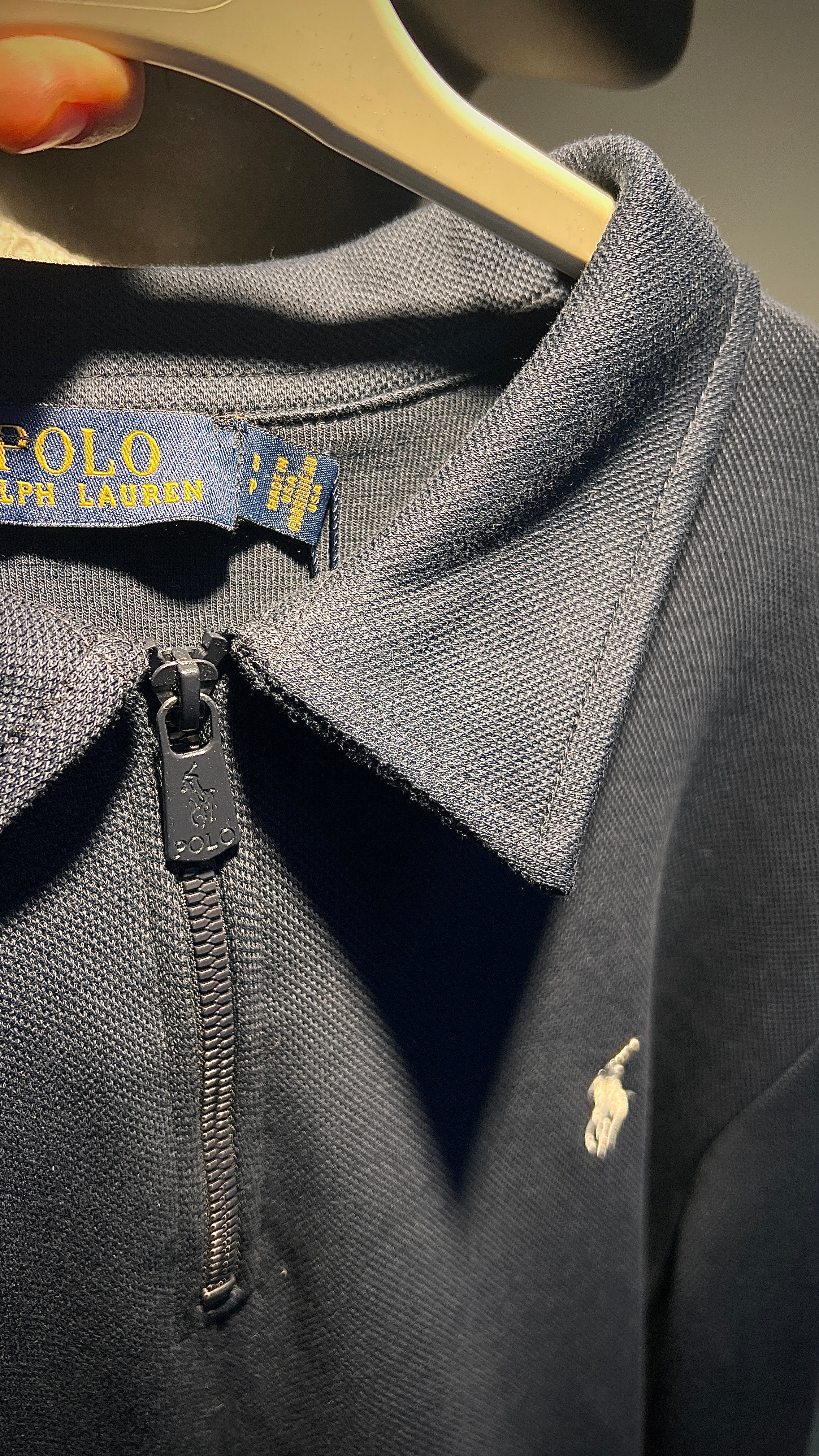 Cotton Quarter-zip Sweatshirt