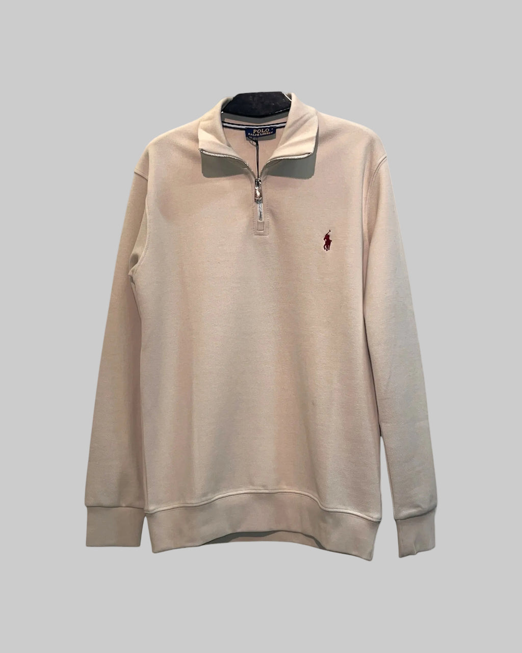 Cotton Quarter-zip Sweatshirt