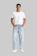 Light Wash Relaxed Fit Jeans