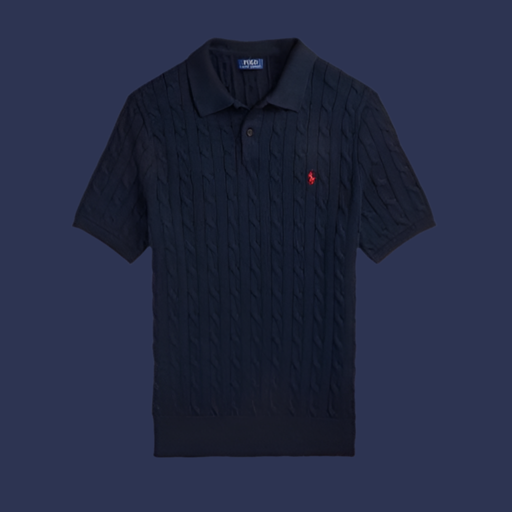 Polo Ralph lauren cable knit shirt