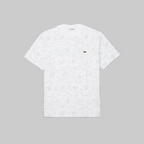Lacoste flower print T-shirt