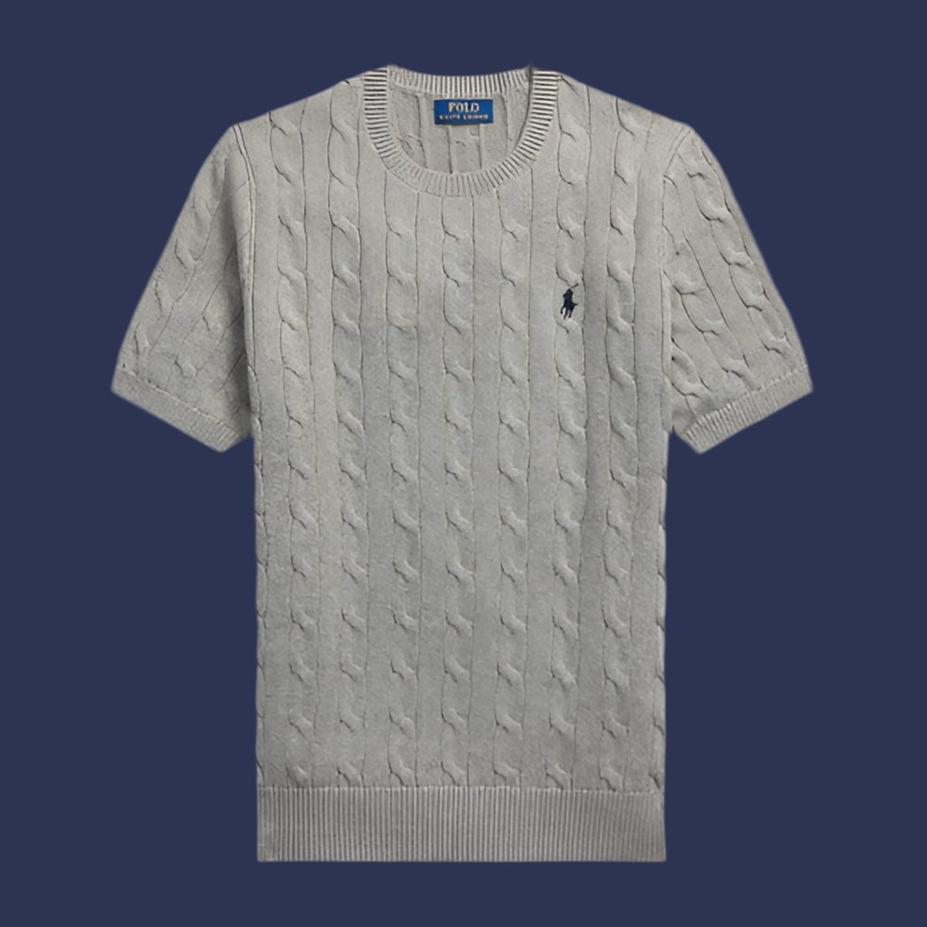 Ralph lauren cable knit T-shirt
