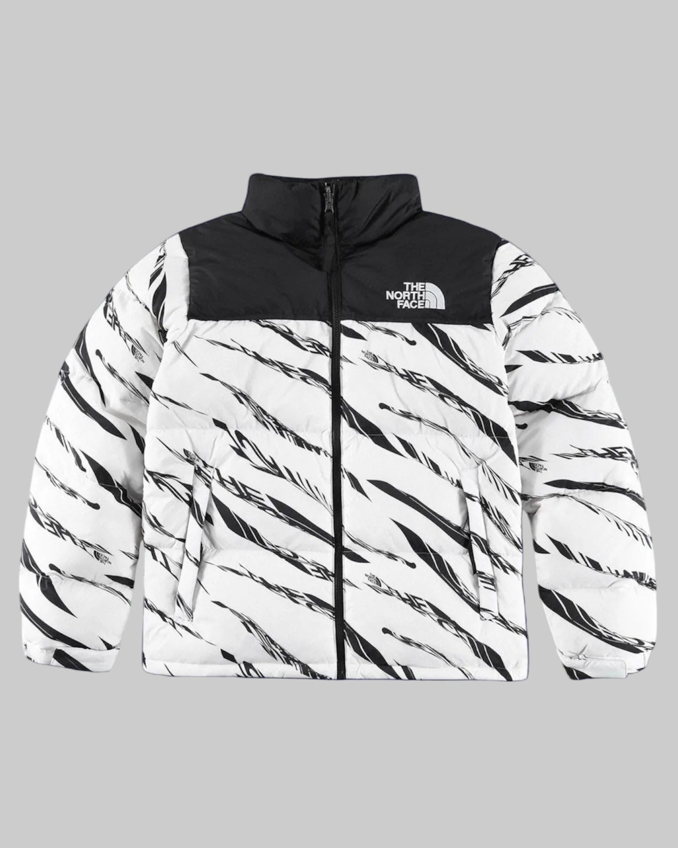 Northface White Zebra