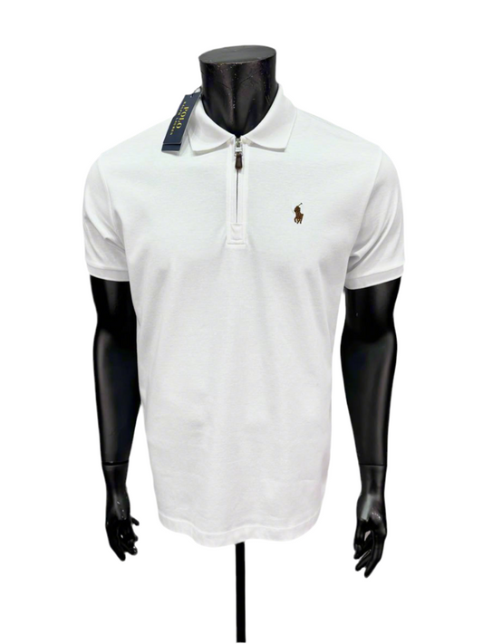 Zipper Polo Shirt