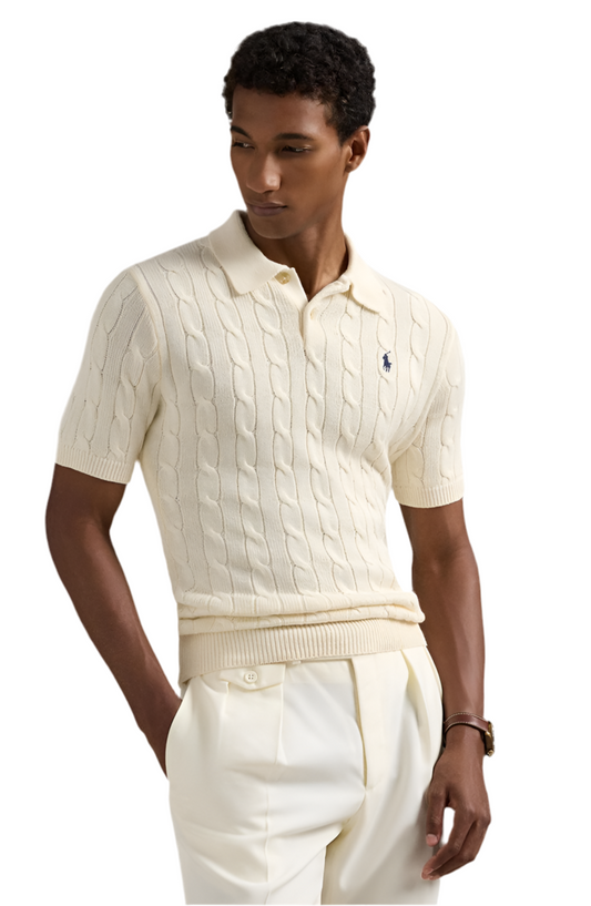Polo Ralph lauren cable knit shirt