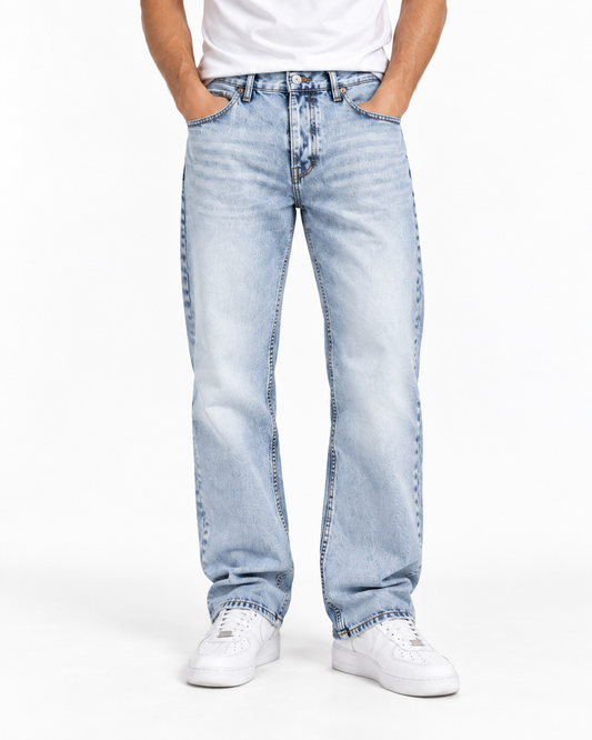 Ice Wash Denim