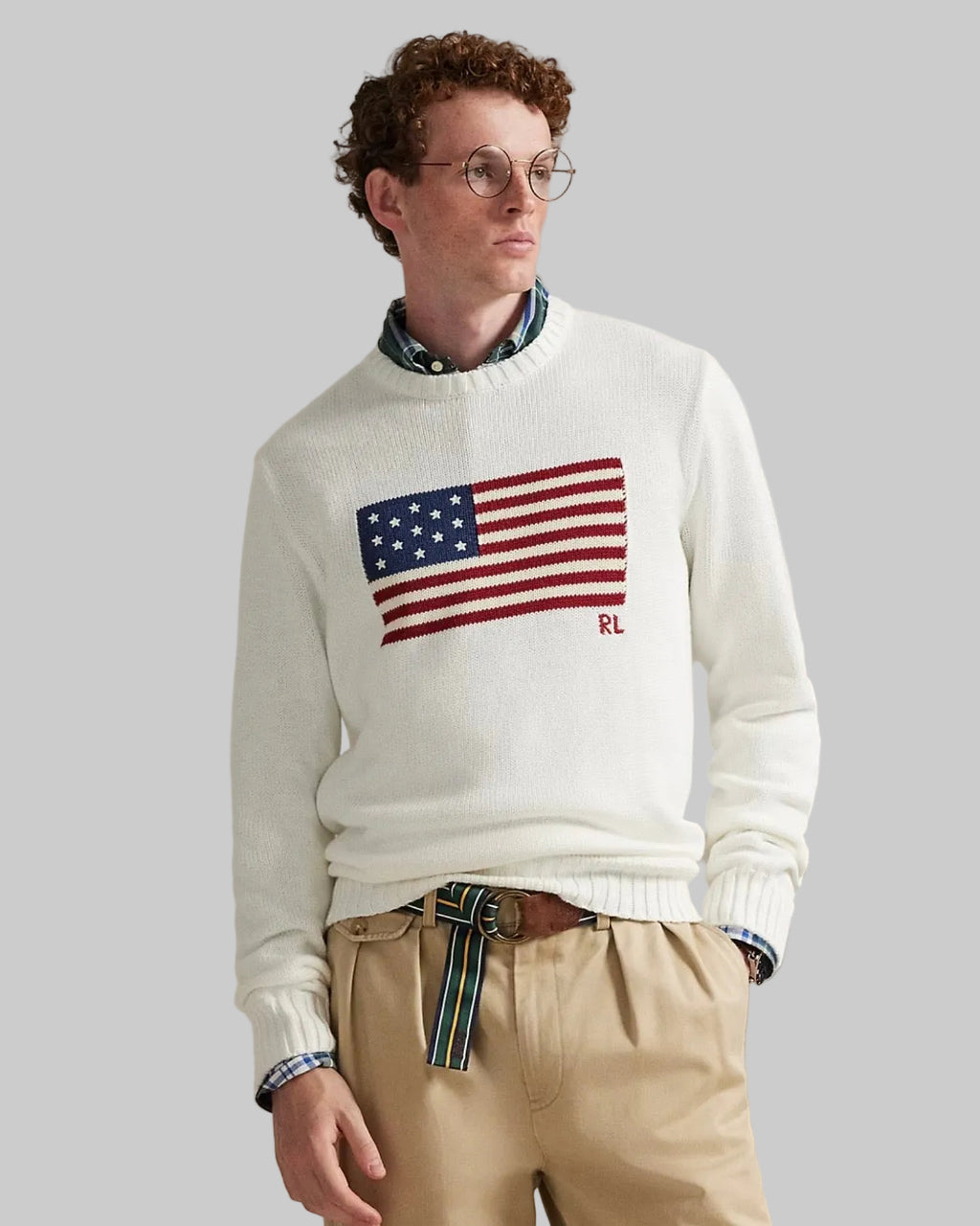 USA Flag Sweater
