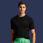 Ralph lauren cable knit T-shirt