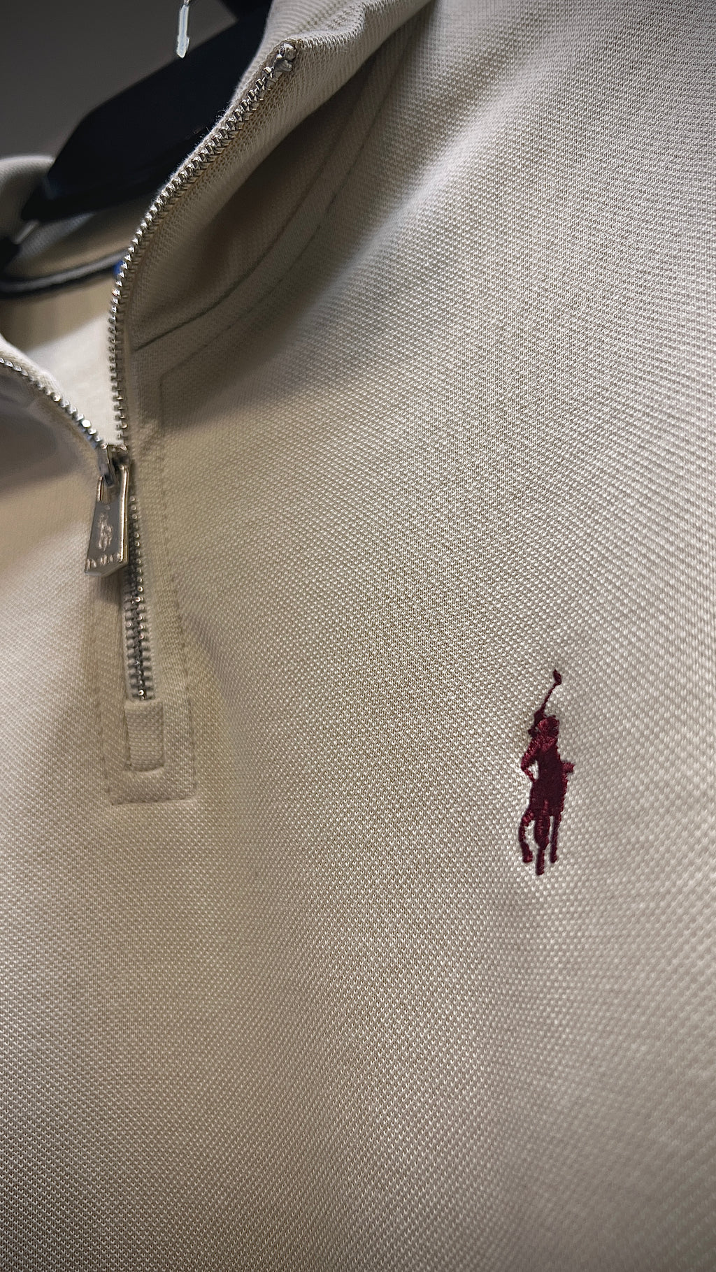 Cotton Quarter-zip Sweatshirt