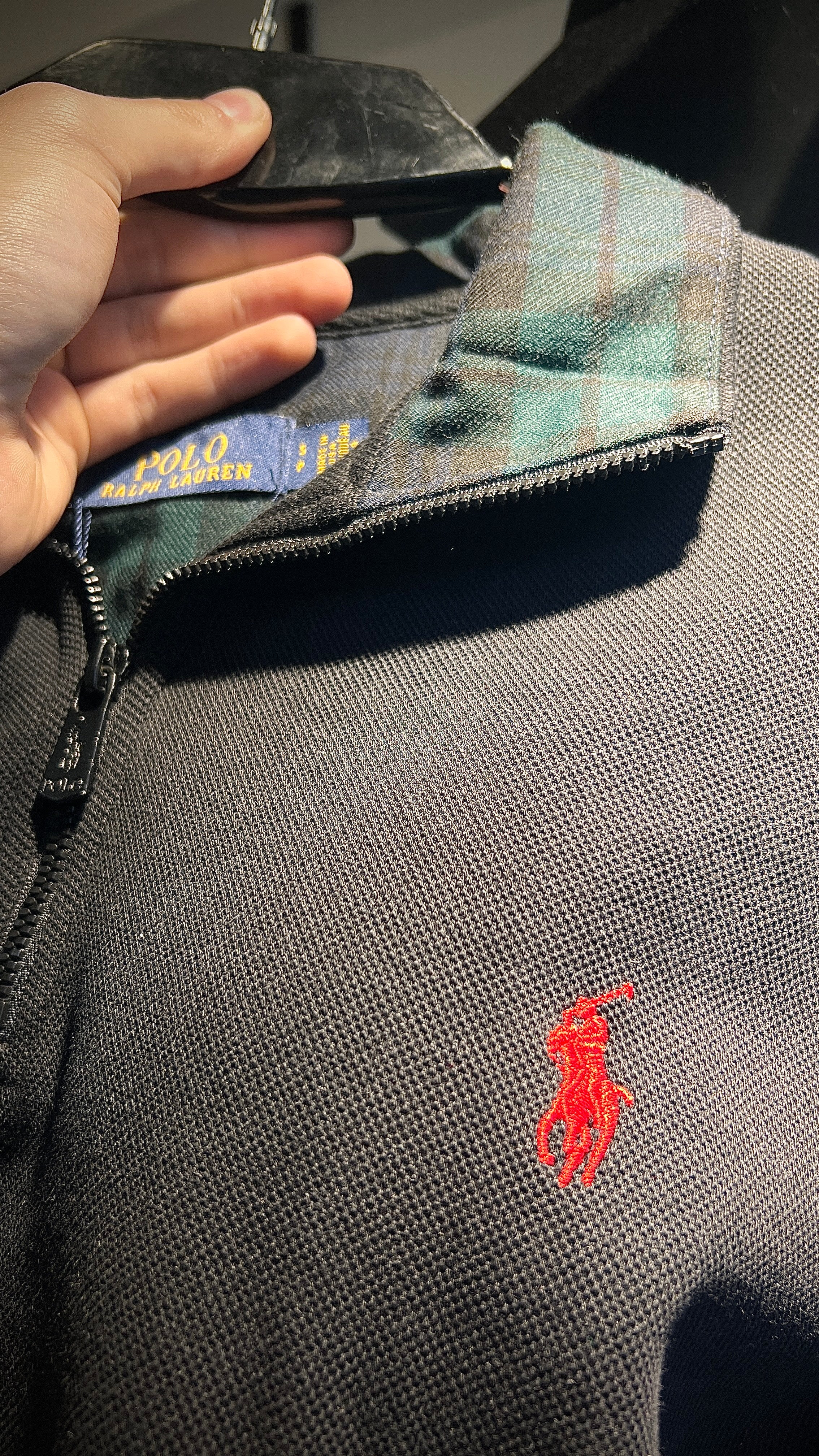 Cotton Quarter-zip Sweatshirt