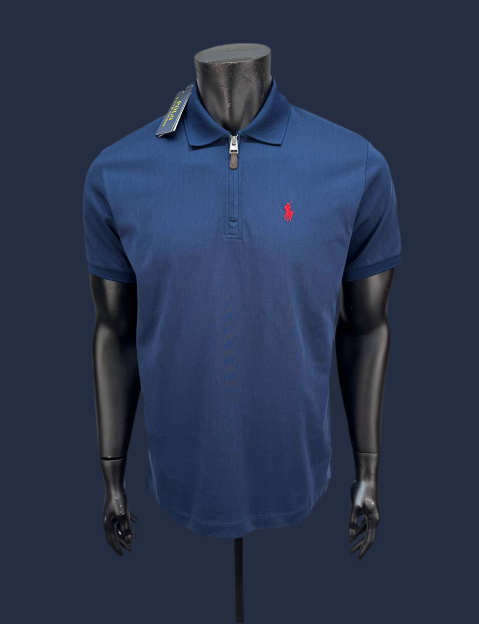 Zipper Polo Shirt