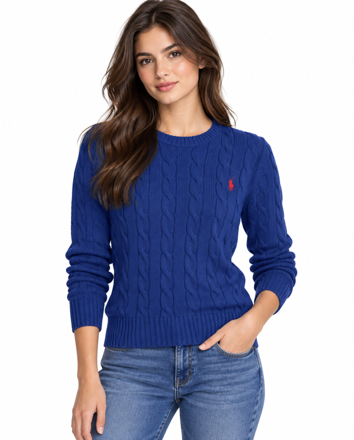 RL Women Cable Knit Sweater