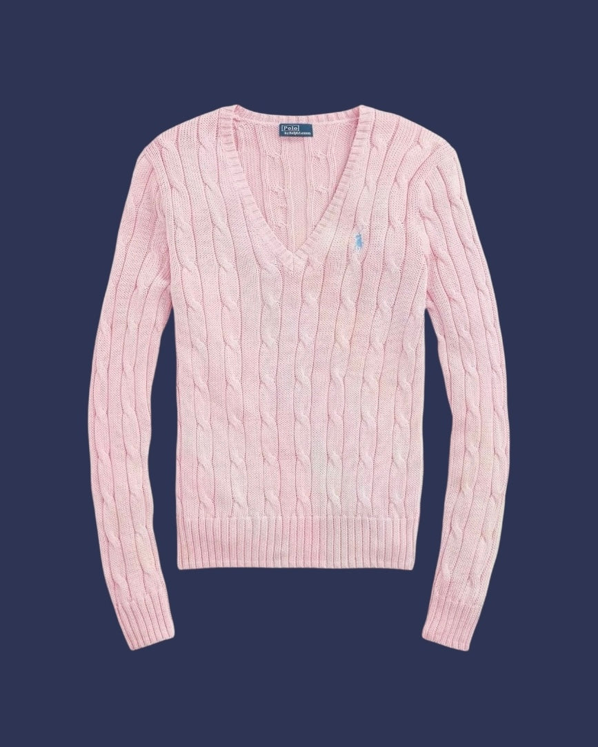 Woman Cable Knit Sweater