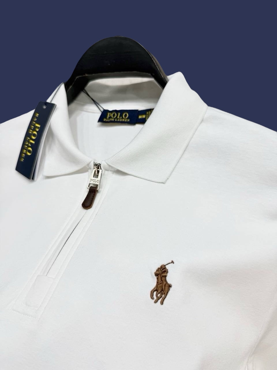 Zipper Polo Shirt