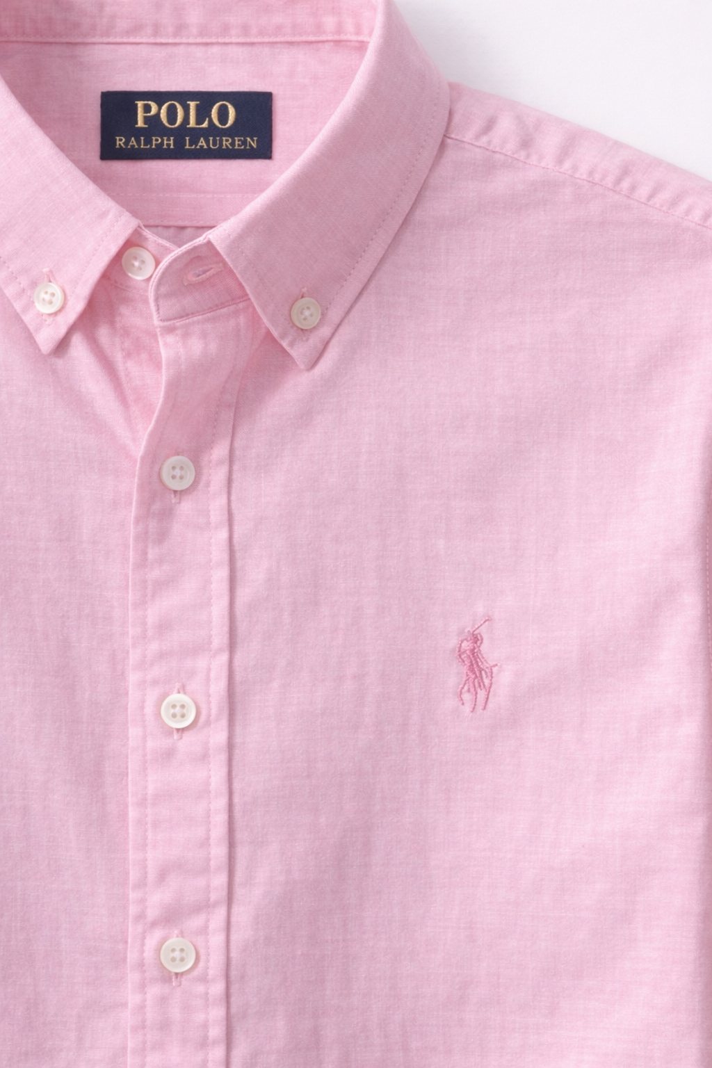RL Classic Fit Shirt – Soft Pink