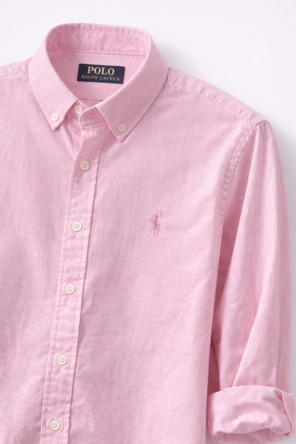 RL Classic Fit Shirt – Soft Pink