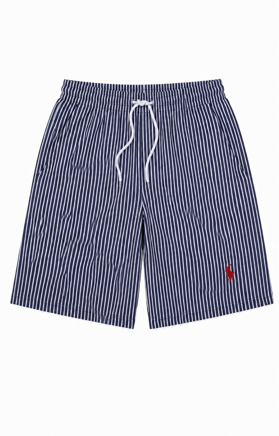 Basic Striped Short - Navy blue